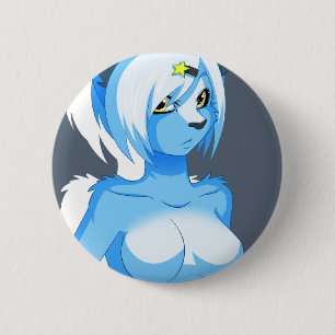 Blue Beauty Button
