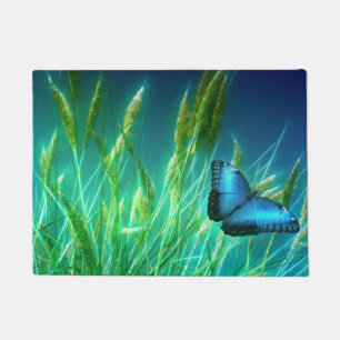 Blue Beauty Door Mat