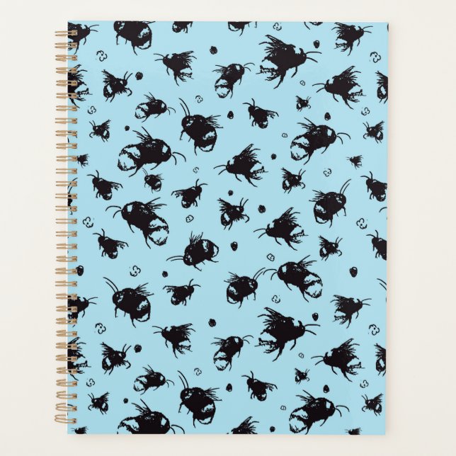 Blue Bee Design Planner – Christmas Gift for Mom (Front)