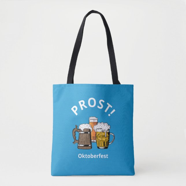 Blue Beers OKTOBERFEST  Tote Bag (Front)
