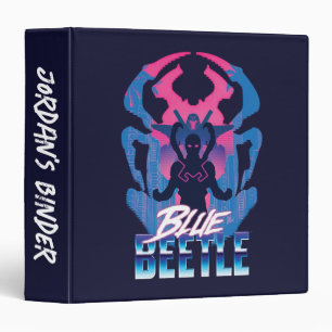Blue Beetle Retrowave Versus Graphic Binder