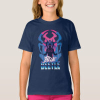 Blue Beetle Retrowave Versus Graphic