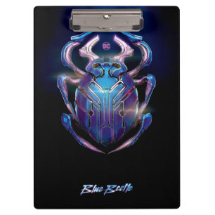 Blue Beetle Scarab Theatrical Poster Clipboard