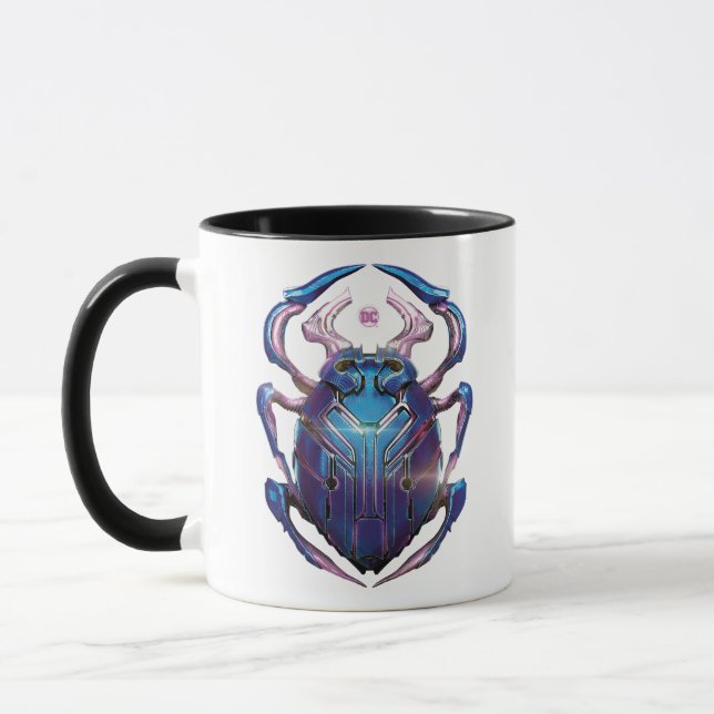 Blue Beetle Scarab Theatrical Poster Mug (Left)