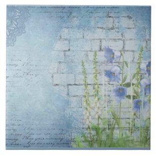 Blue Bell Garden Tile