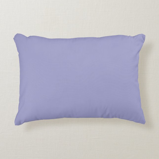 Blue bell (solid colour)  accent pillow (Front)