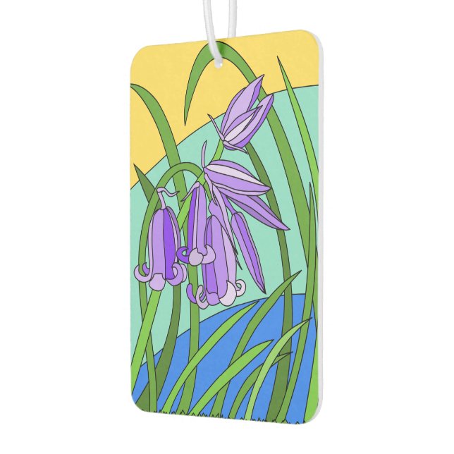 Blue bells in the forest air freshener (Left)