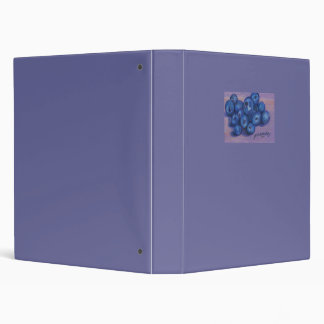 Blue Berries Lavander Binder