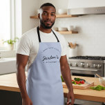 Blue Best Chef ever Your Kitchen Custom Apron<br><div class="desc">Get ready to bake up a storm with our Blue Best Chef ever Custom Your Kitchen Apron. This personalized apron is the perfect accessory for the sweet baker in your life. Customize it with your own name to make it truly unique. The apron comes in a stylish Blue colour, adding...</div>