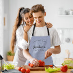 Blue Best Chef ever Your Kitchen Custom Apron<br><div class="desc">Get ready to bake up a storm with our Blue Best Chef ever Custom Your Kitchen Apron. This personalized apron is the perfect accessory for the sweet baker in your life. Customize it with your own name to make it truly unique. The apron comes in a stylish Blue colour, adding...</div>