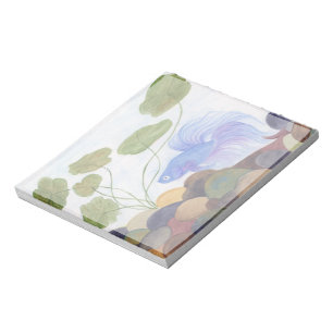 Blue Betta Notepad
