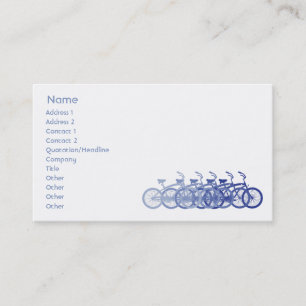 Blue Bike - Business Card