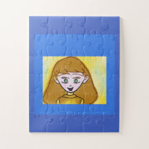 Blue Bingo Anime Puzzle