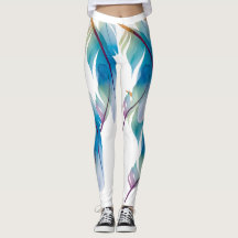 Blue Bird Feather Popular Fitness Yoga Sportswear