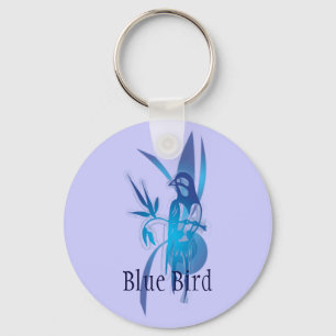 Blue Bird Keychain