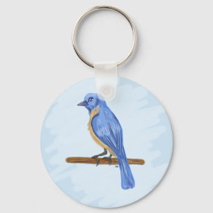 Blue Bird Keychain