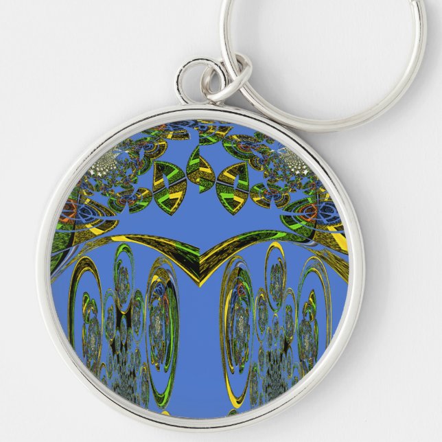 Blue bird keychain (Front)