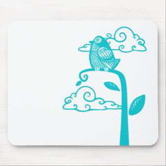 Blue Bird Mouse Pad
