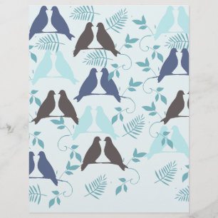 Blue Bird Pattern