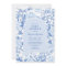 Blue Bird Peony Chinoiserie Garden Baby Shower