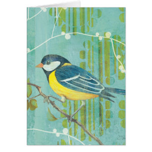 Blue Bird Perched on a Tree