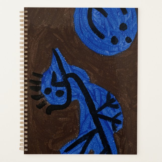 Blue Bird Pumpkin - Paul Klee 1939 Planner (Front)