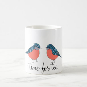 Blue Bird Time for Tea Mug