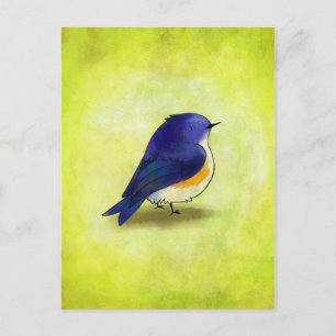 Blue Birdie Postcard
