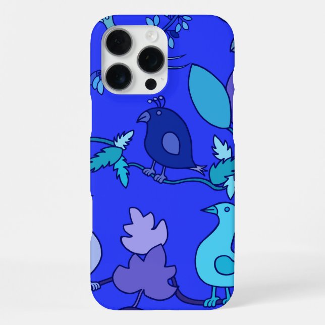 Blue Birds Case-Mate iPhone Case (Back)