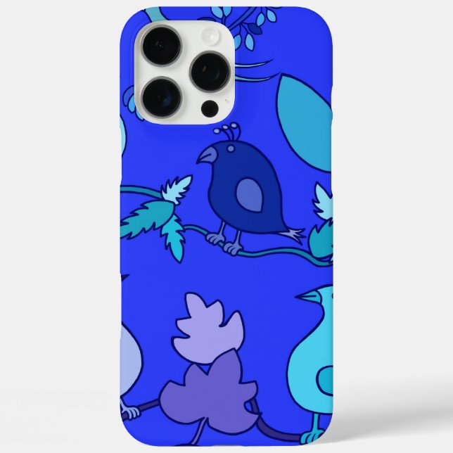Blue Birds Case-Mate iPhone Case (Back)