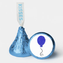 Blue Birthday Balloon