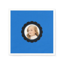 Blue Black Flower Replace Image