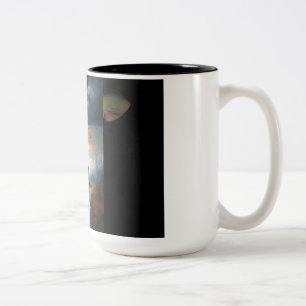 Blue & black home Two-Tone coffee mug