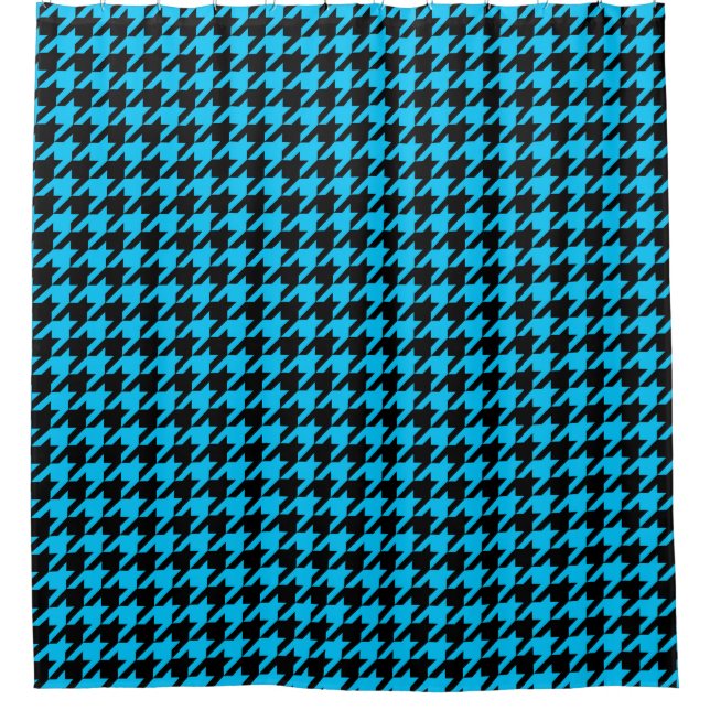 Blue Black Houndstooth Check (Front)