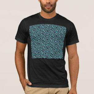 Blue & Black Labyrinth T-Shirt