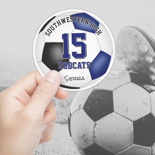 blue black soccer team colours boys girls (Creator Uploaded)