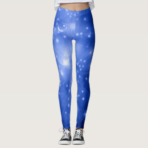 Blue Blast Leggings