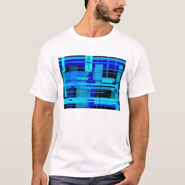 Blue Block T-Shirt (Front)