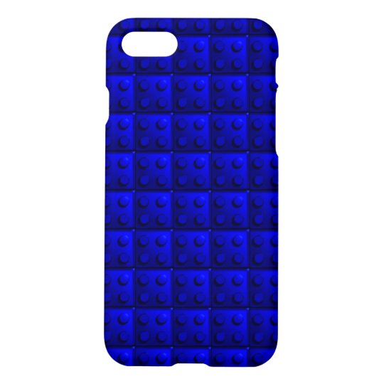 Blue blocks pattern iPhone 8/7 case