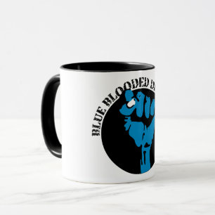 blue blooded democrat mug