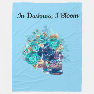 BLUE BLOOM REQUIEM FLEECE BLANKET