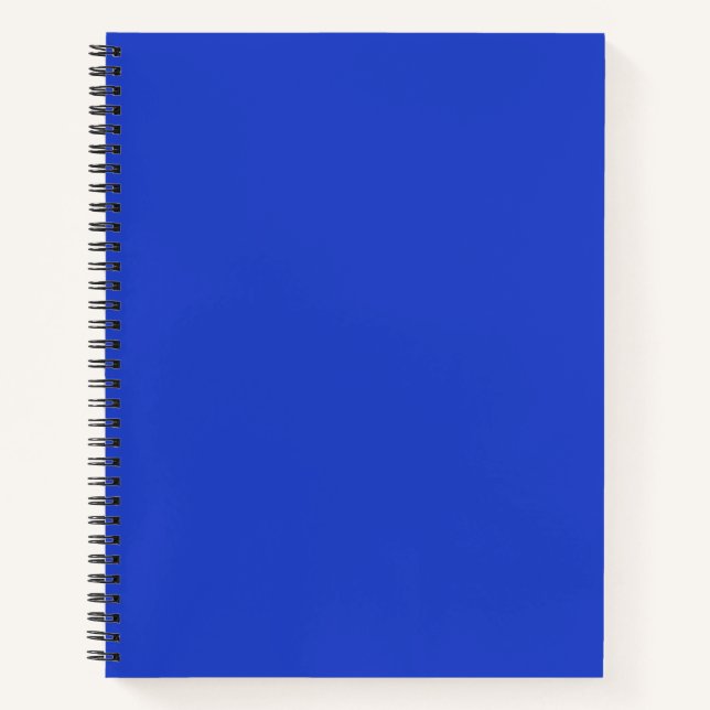 Blue Blue Notebook (Front)