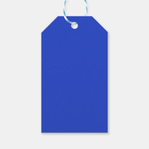 Blue Blue (solid colour)  Gift Tags