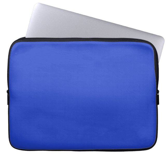 Blue Blue (solid colour)  Laptop Sleeve (Front)