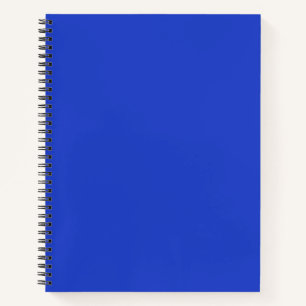 Blue Blue (solid colour) Notebook