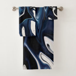 Blue blurred pattern