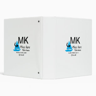 Blue boat black arrow travel agent blog website t binder