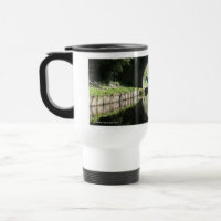 Blue Boat Llangollen Canal Travel Mug