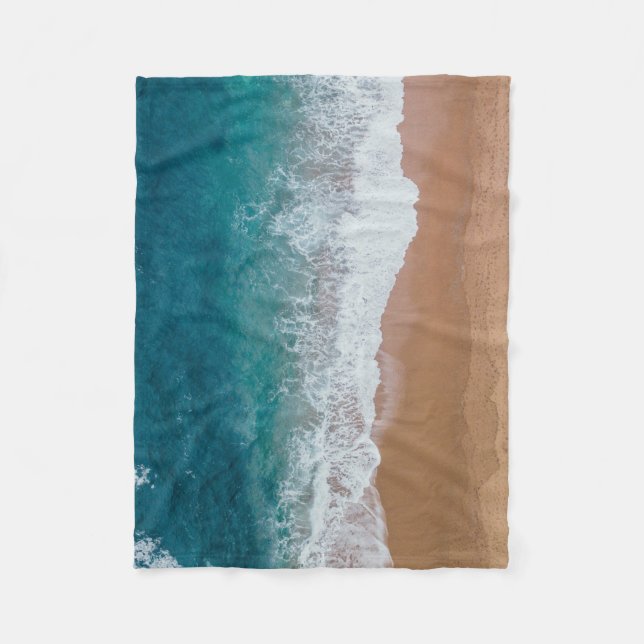 Blue Body Water Fleece Blanket (Front)
