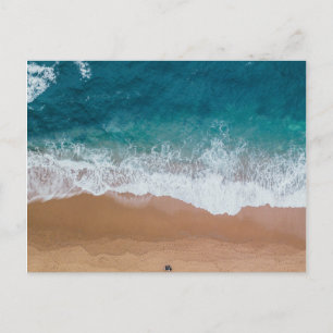 Blue Body Water Holiday Postcard